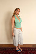 Satin pants